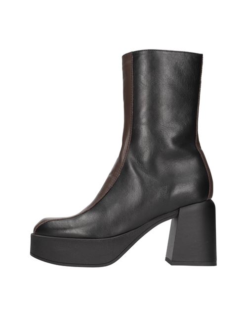 Leather ankle boots PATRIZIA BONFANTI | TRACY DREAMERCHOCOLATE-NERO